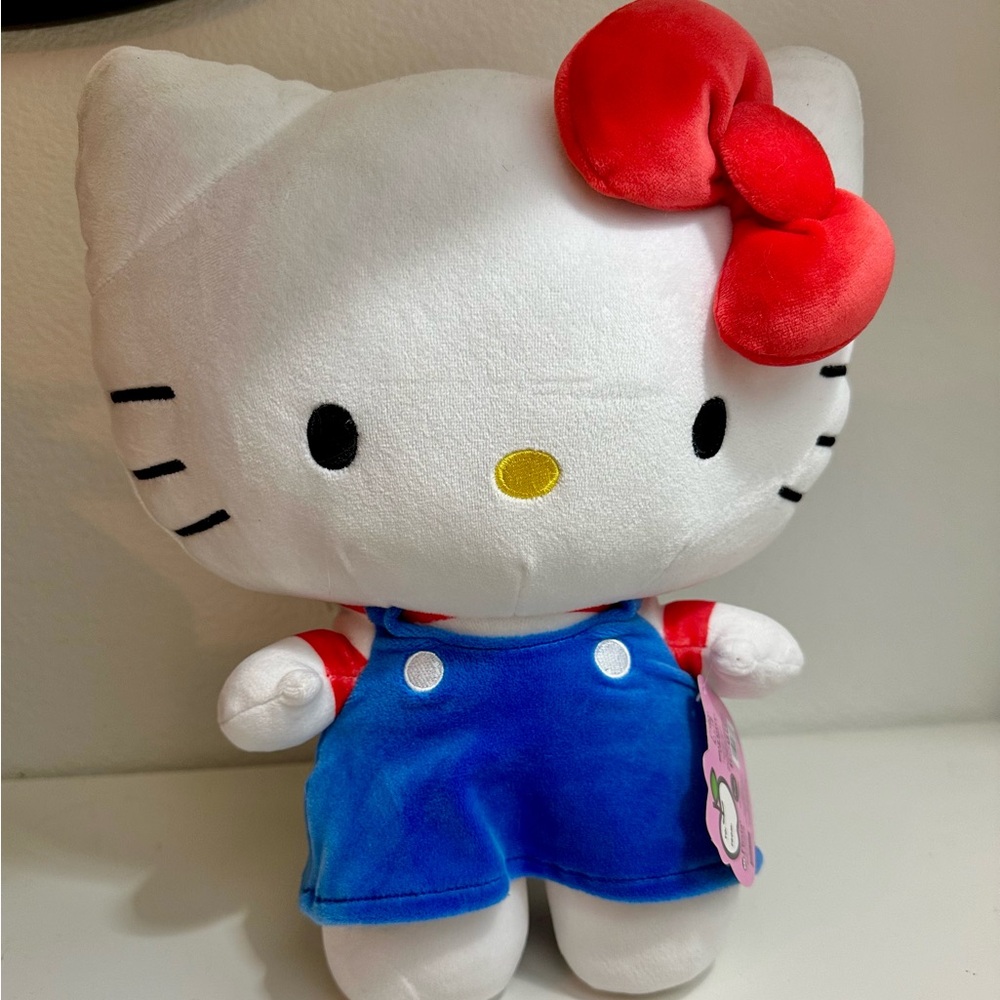 Hello Kitty 12 in. Overall Outfit Plush